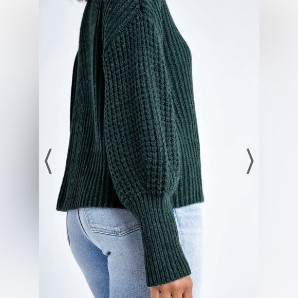 Splendid “Sarah” Wool/Cashmere Blend Sweater In Balsam Small New Without Tags! - Picture 2 of 9